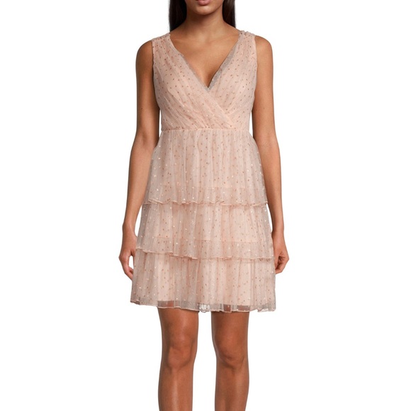 City Triangle Juniors Flare Dress - Picture 1 of 9